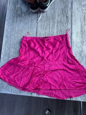 Zara Hot Pink Mini Skirt